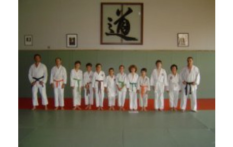 PASSAGE DE GRADES DE FIN DE SAISON ET FETE DU CLUB