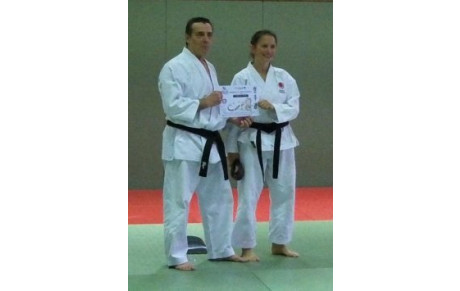 NOUVELLE CEINTURE NOIRE 1er Dan AU CLUB