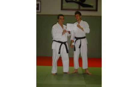 JULIEN MANCINI NOUVEAU DIPLOME AU CLUB DE MICHEL R