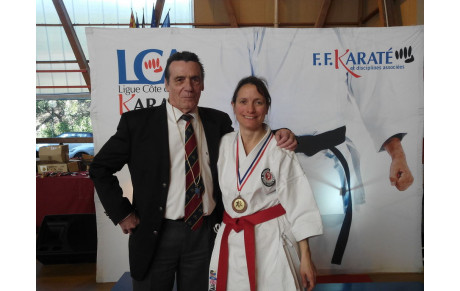 DES MEDAILLES EN KATA AUX CHAMPIONNATS DE LIGUE 2015