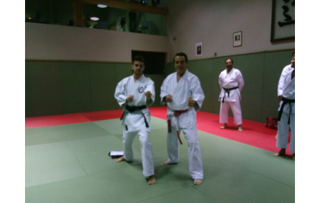 NOUVELLE CEINTURE NOIRE 1er DAN A MOUGINS